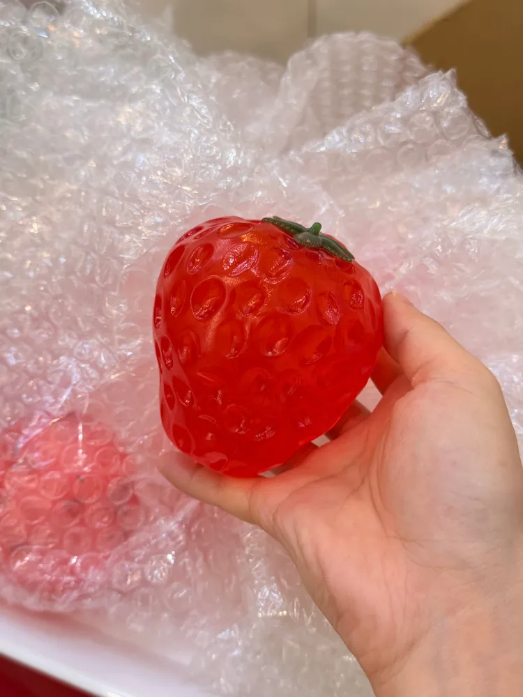 Vaseline Strawberry Stress Ball Squishy — photo 2