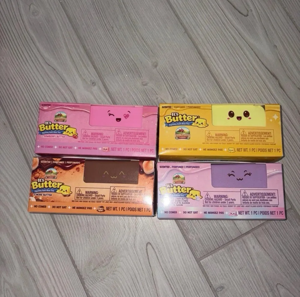 Viral It's Butter Scented Butters Squishy Set