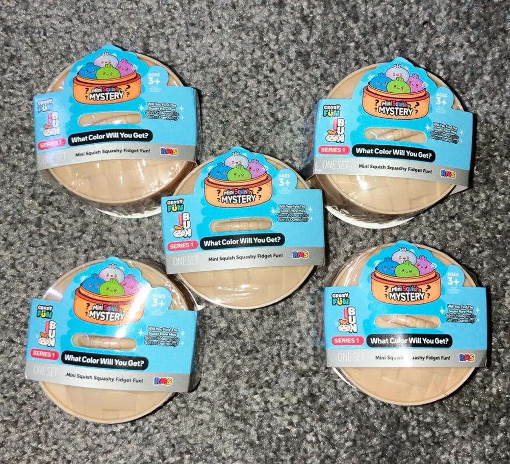 Viral Mystery Dumpling Squishy Mini Set (8-Piece) — photo 2