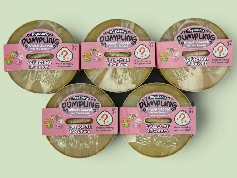 Viral Mystery Squishy Dumpling Lot