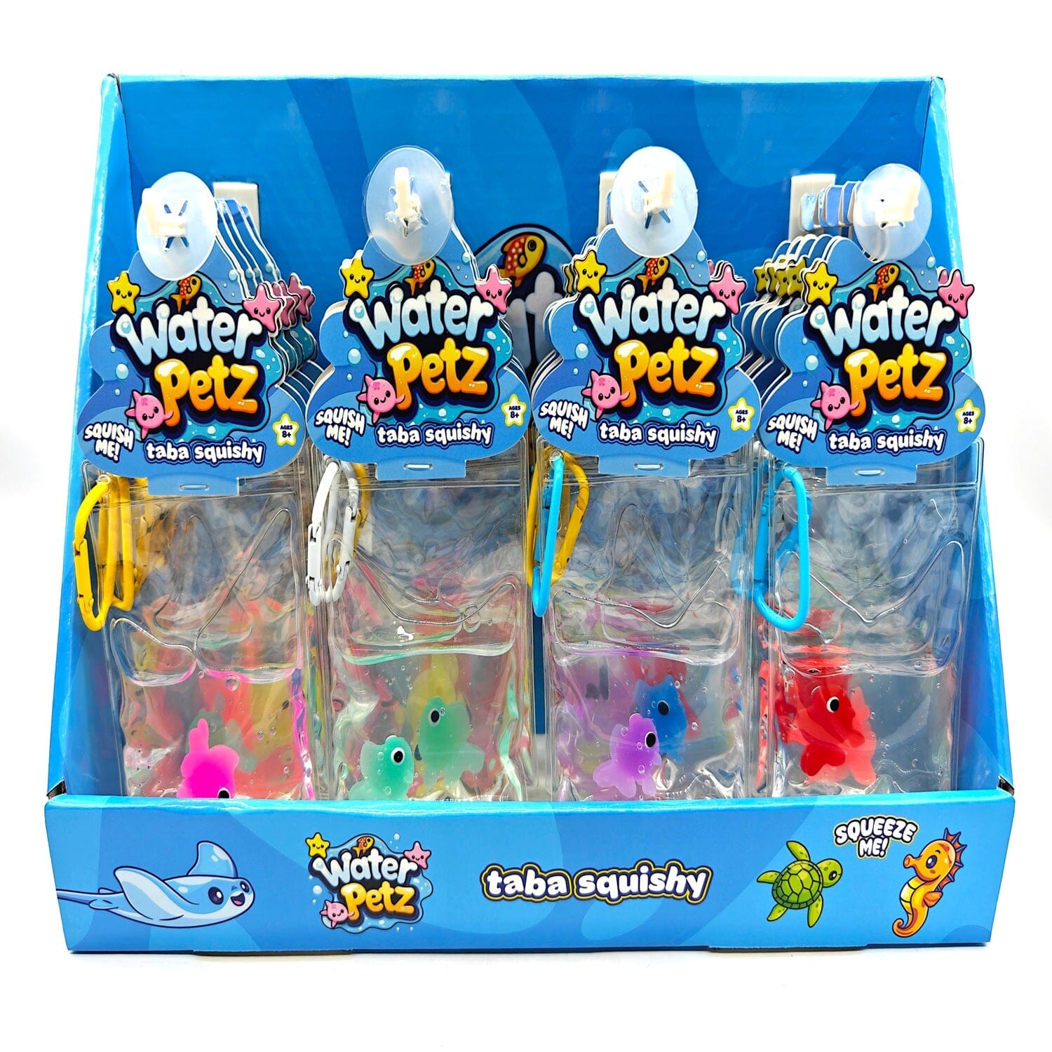 Water Pets Taba Squishies Slime Filled Fidget Toy Assorted Styles