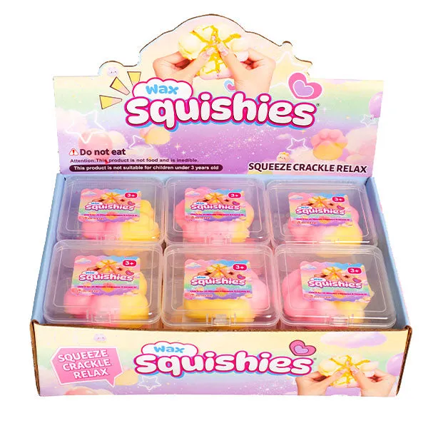 Wax Squishies Cat Paw Wax Crackle Fidget Clay Toy