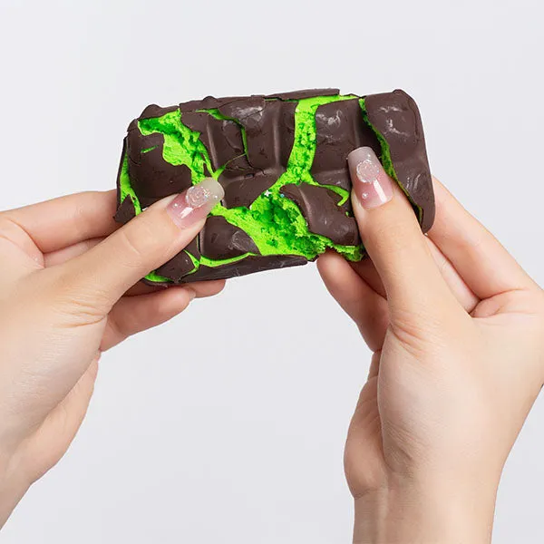 Wax Squishies Chocolate Bar Wax Crackle Fidget Clay Toy — photo 3