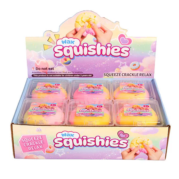 Wax Squishies Donut Wax Crackle Fidget Clay Toy