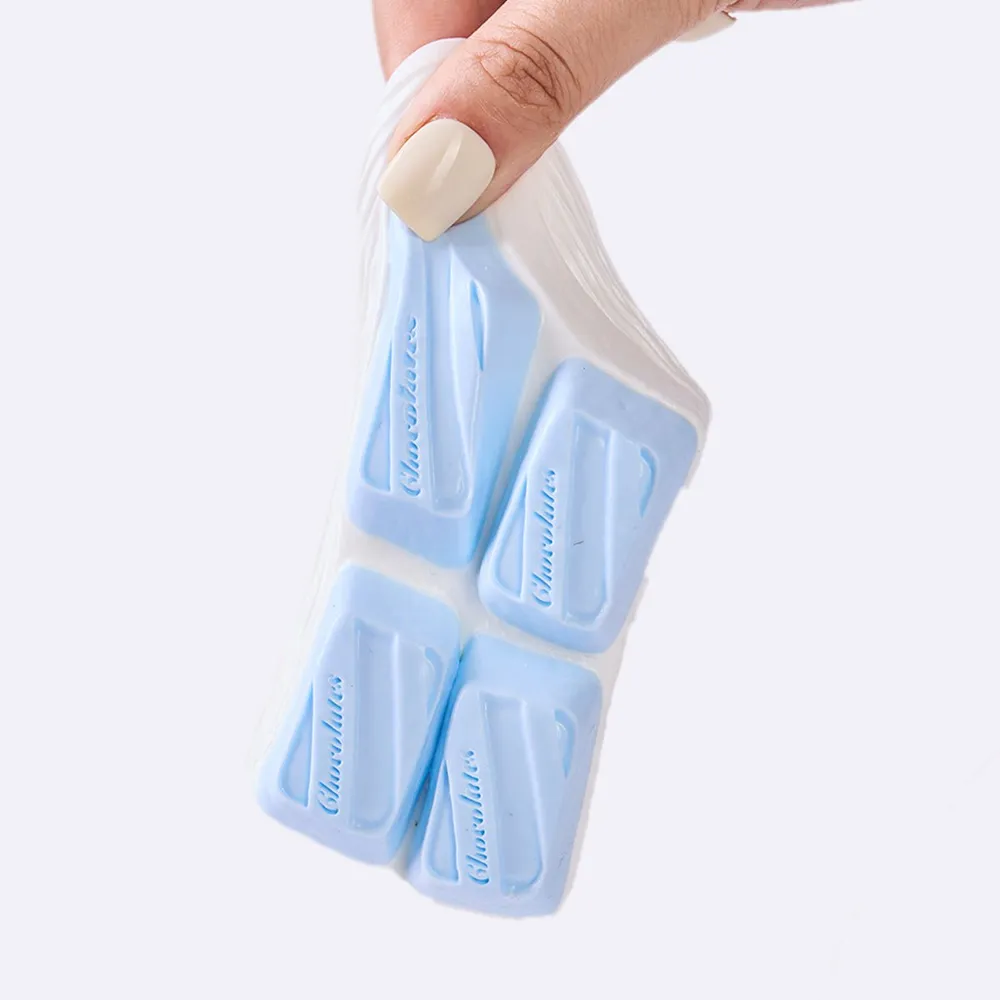 White-blue Chocolate Taba Squishy — photo 4