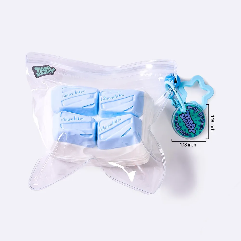 White-blue Chocolate Taba Squishy — photo 6