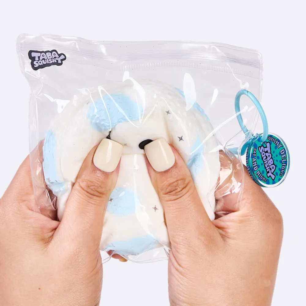 White-blue Snake Taba Squishy — photo 5