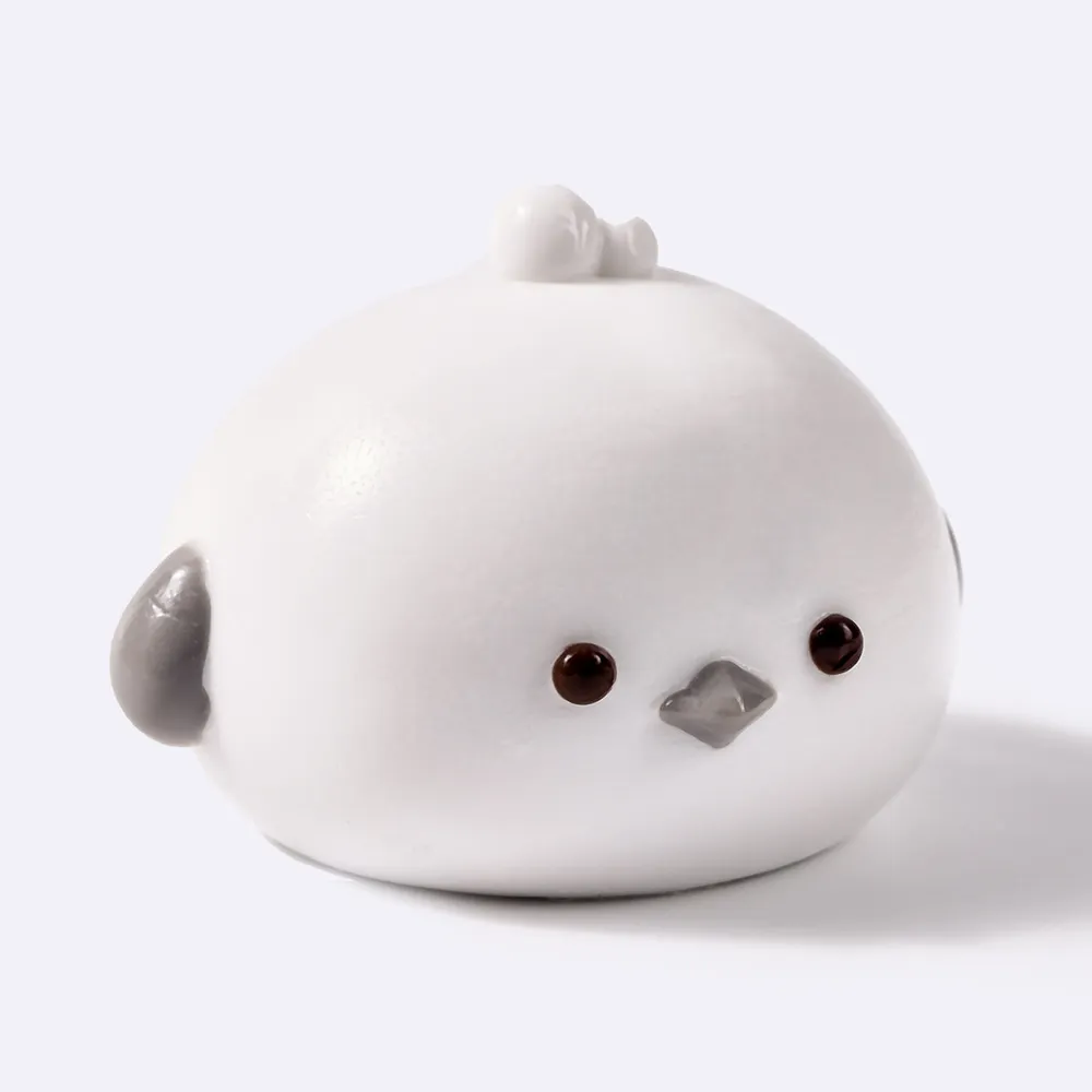 White Chick Mochi Taba Squishy