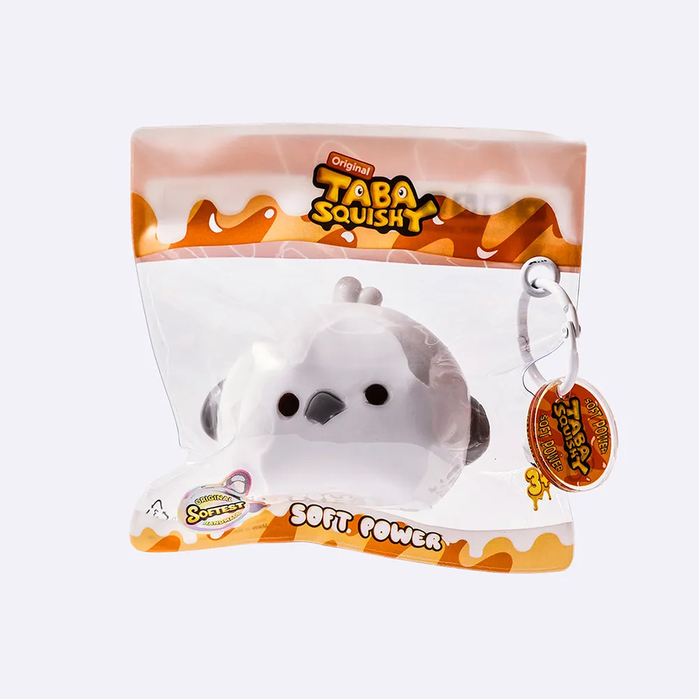 White Chick Mochi Taba Squishy — photo 3