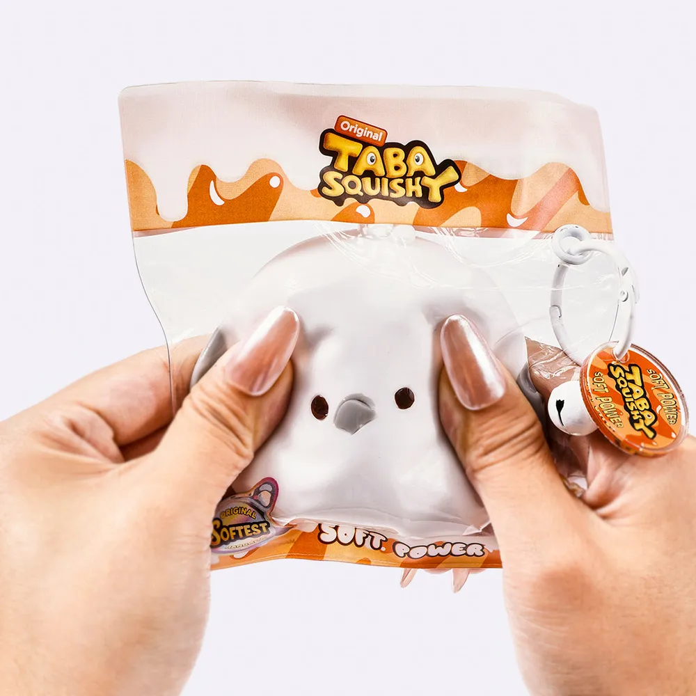 White Chick Mochi Taba Squishy — photo 4