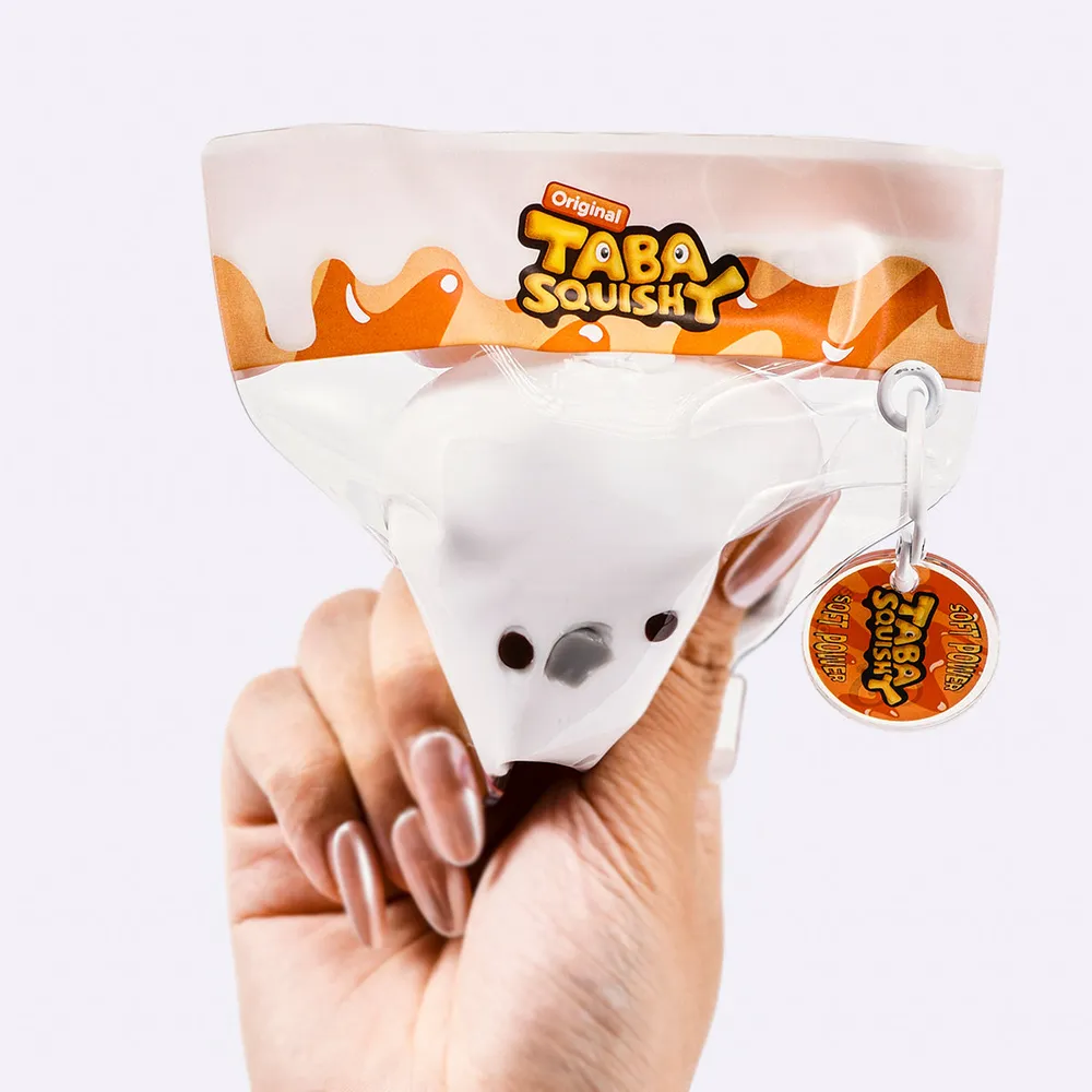 White Chick Mochi Taba Squishy — photo 5