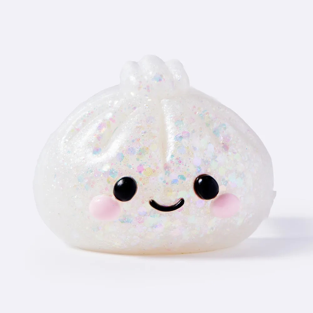 White Glitter Dumpling