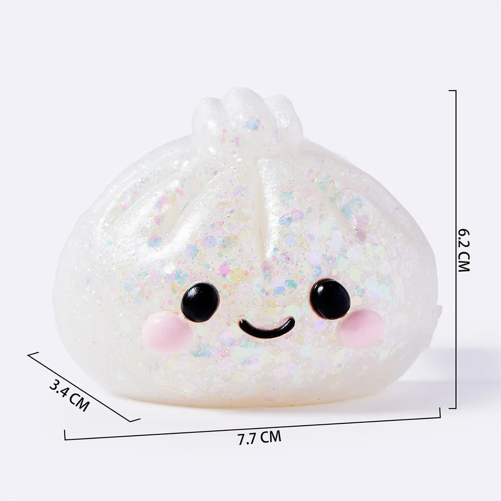 White Glitter Dumpling — photo 3