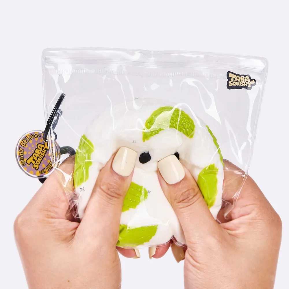 White-green Snake Taba Squishy — photo 5