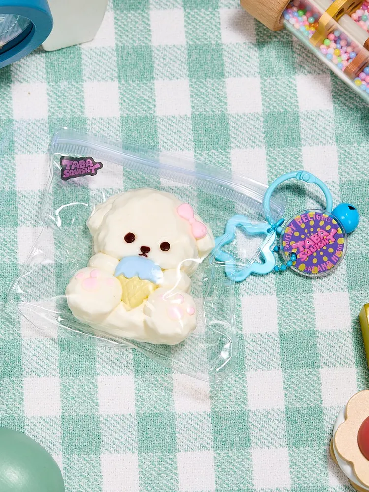 White Icecream Dog Taba Squishy — photo 5