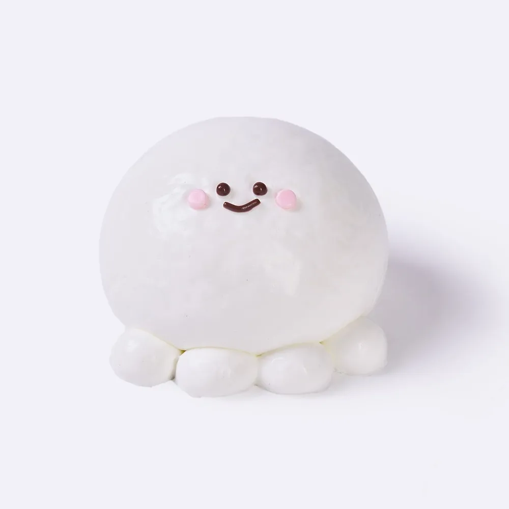 White Octopus Taba Squishy