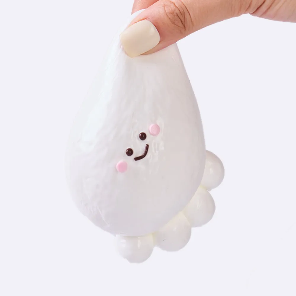 White Octopus Taba Squishy — photo 4