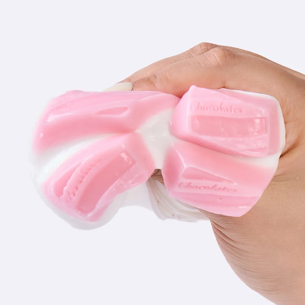 White-pink Chocolate Taba Squishy — photo 2