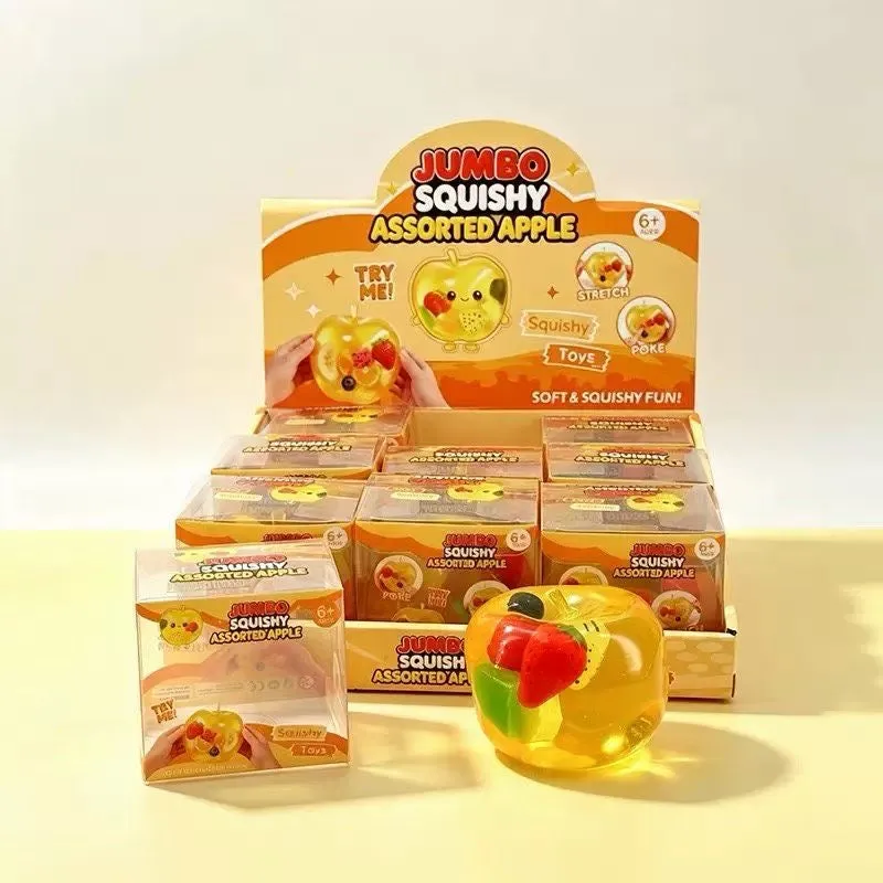 [Wholesale] Jumbo Vaseline Apple Stress Ball Squishy — photo 4