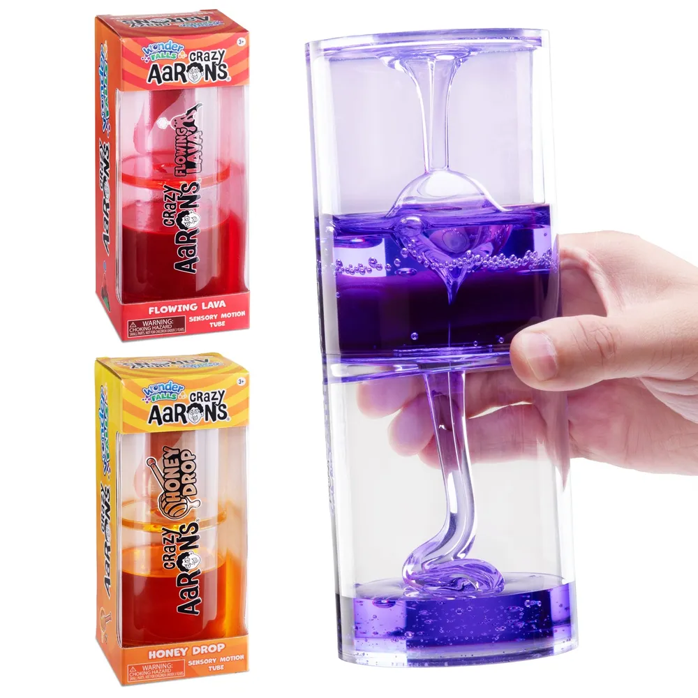 Wonder Falls Jumbo Sensory Motion Tube (Honey Drop, Flowing Lava, Lily Pond)