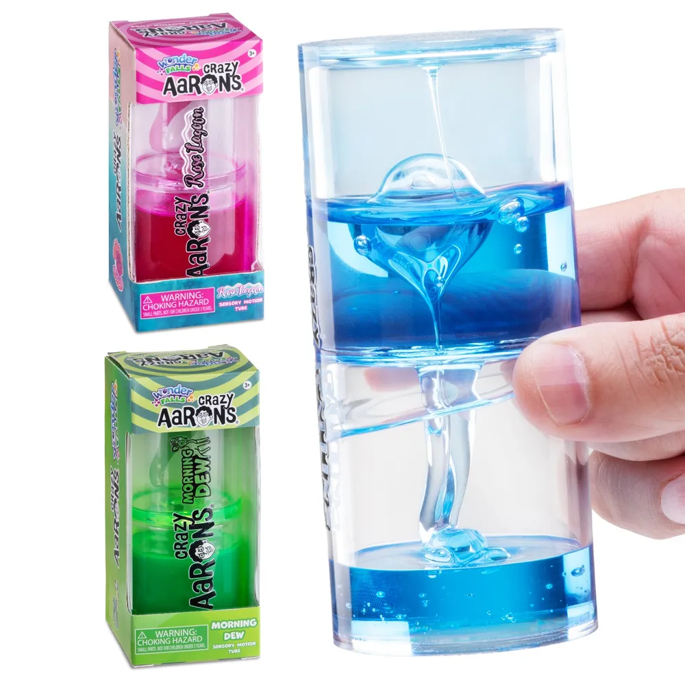 Wonder Falls Mini Sensory Motion Tubes (Falling Water, Morning Dew, Rose Lagoon)