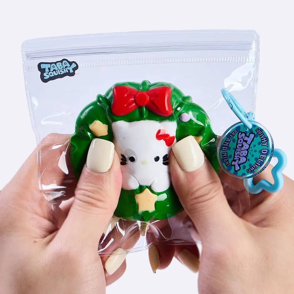 Xmas Kitten Garland Taba Squishy — photo 6