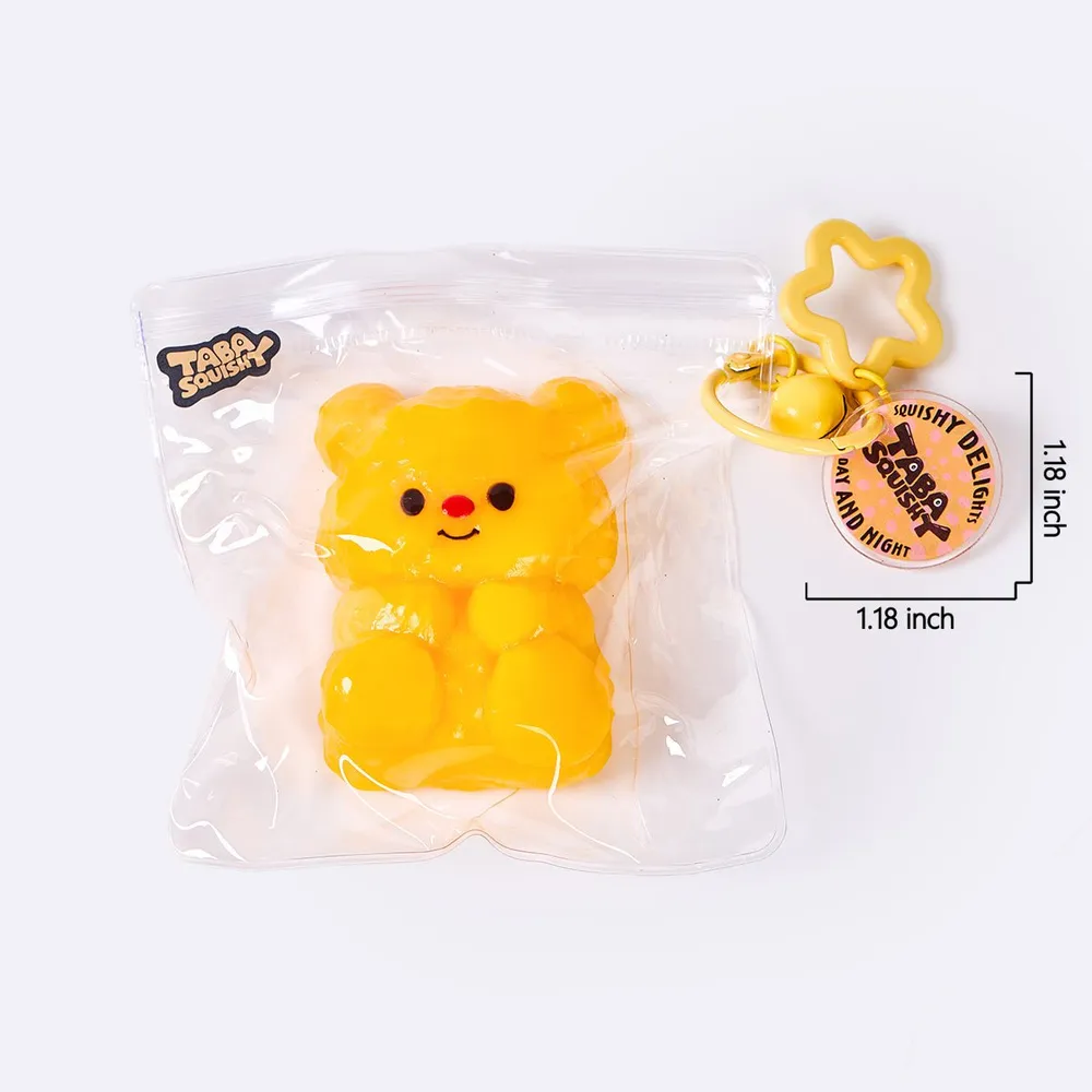 Yellow Bear Taba Squishy - Playdough Like — photo 6