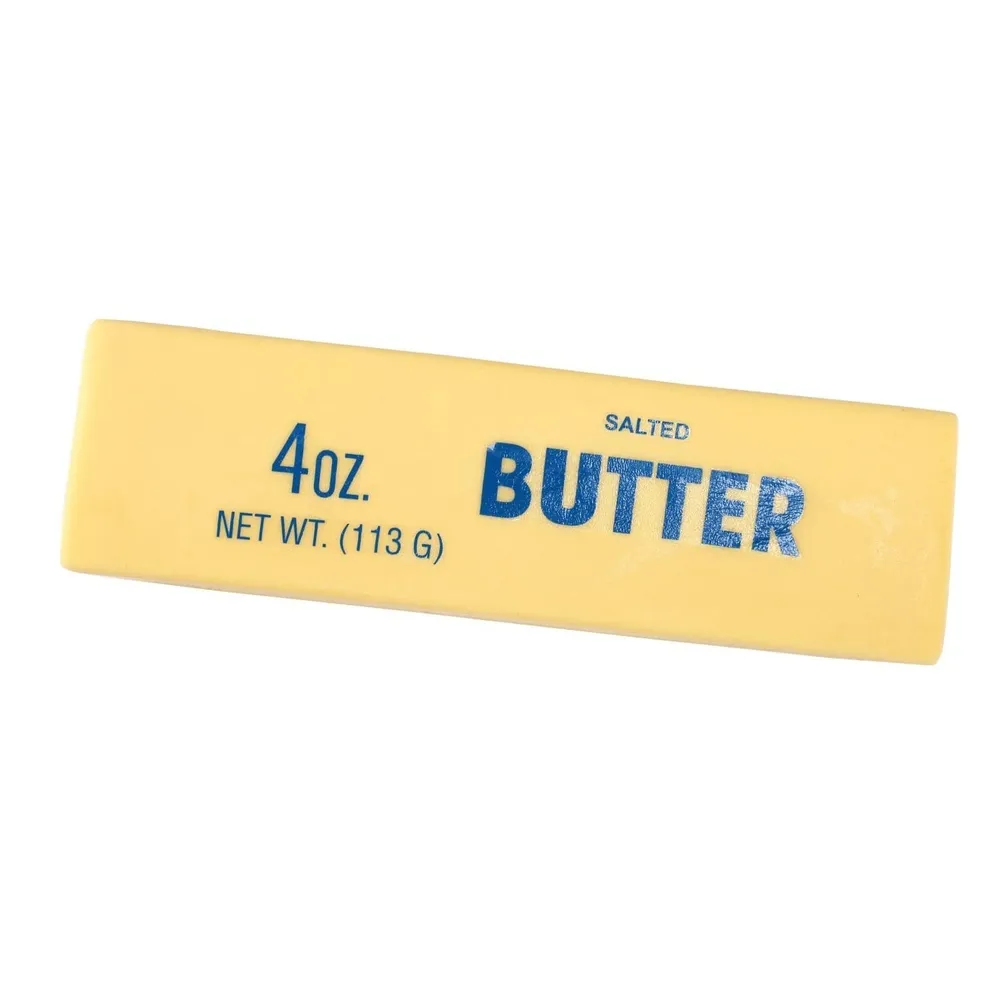 Yellow Butter Foam Slow-Rise Squishy 5.5" Fidget Toy