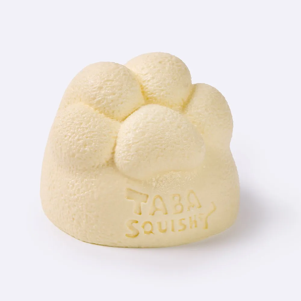 Yellow Cat Paw Taba Squishy