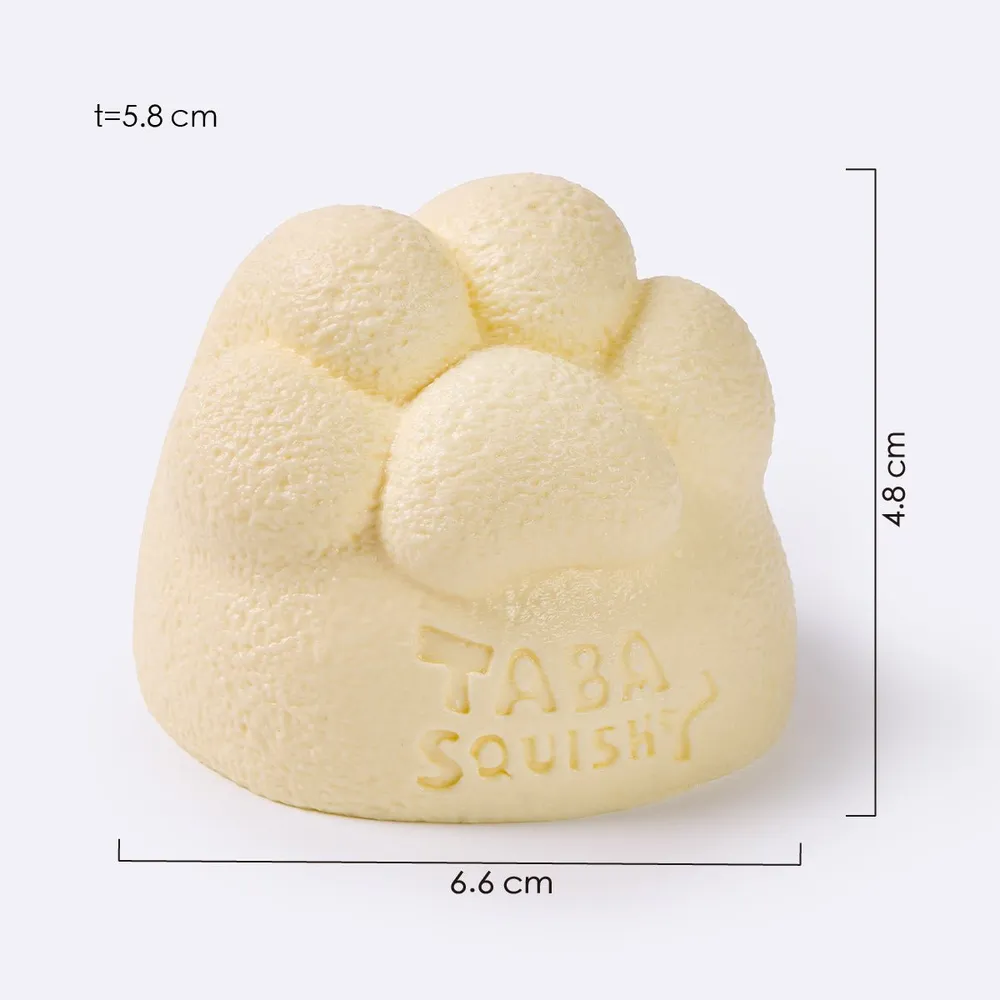Yellow Cat Paw Taba Squishy — photo 4