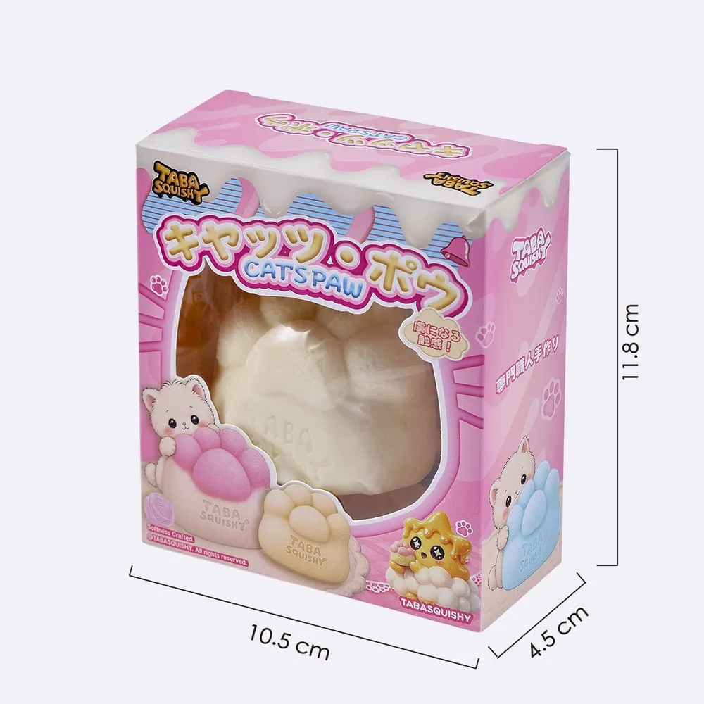 Yellow Cat Paw Taba Squishy — photo 6