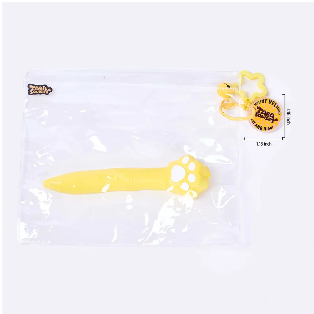 Yellow Crayon Taba Squishy — photo 6