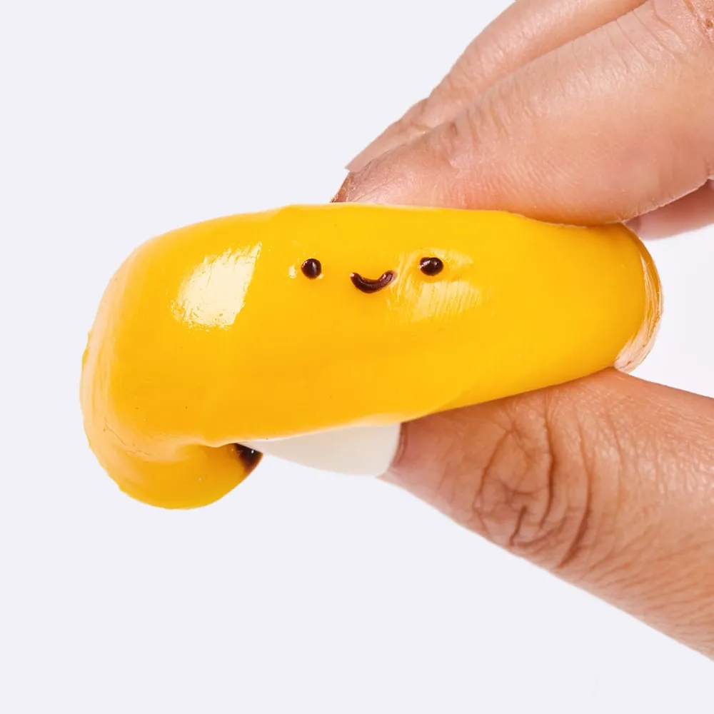 Yellow Cute Banana Taba Squishy - Playdough Like — photo 2