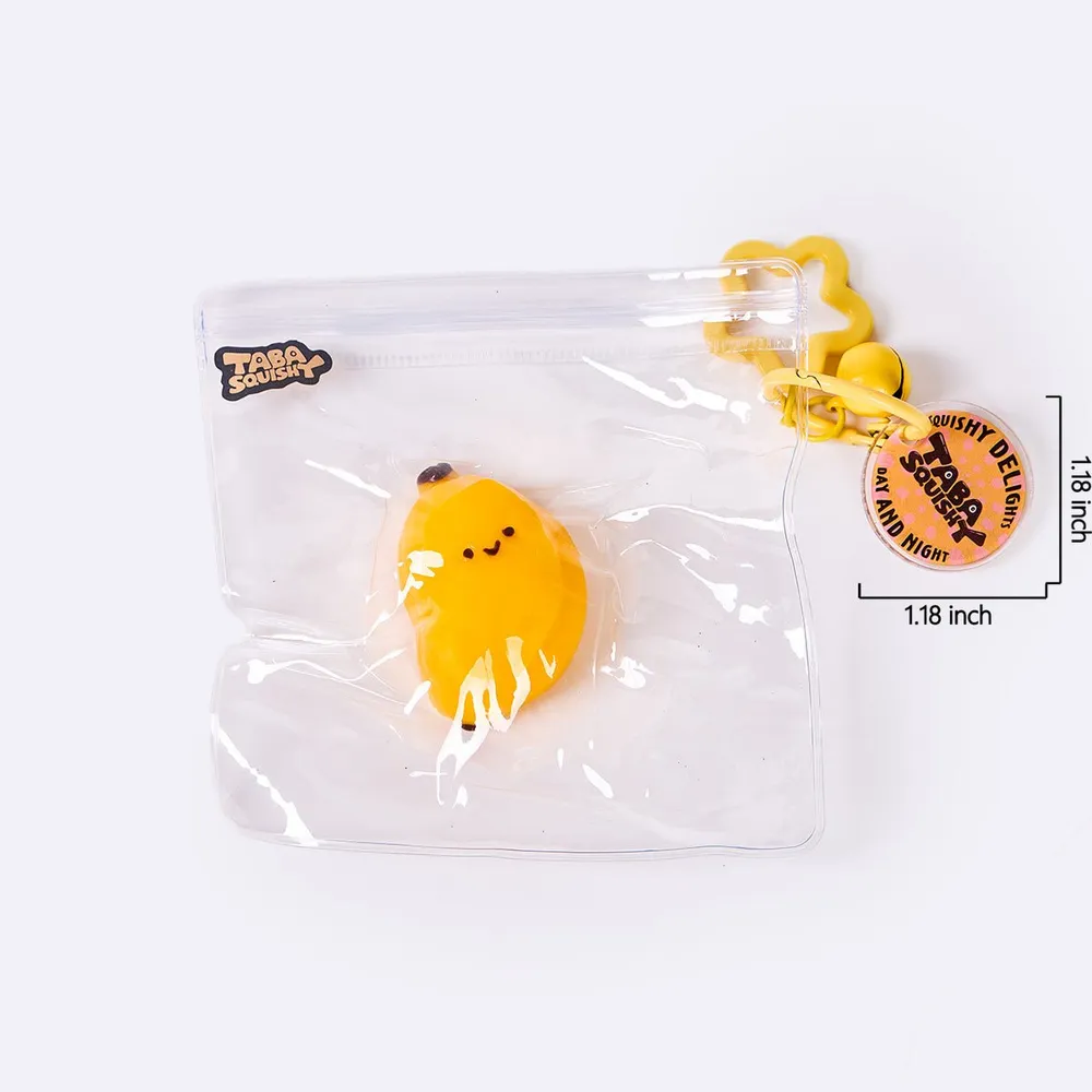 Yellow Cute Banana Taba Squishy - Playdough Like — photo 6