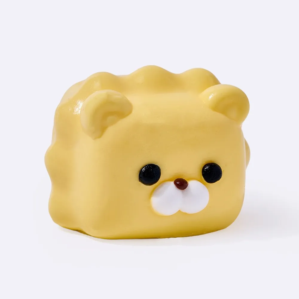 Yellow Lion Cube