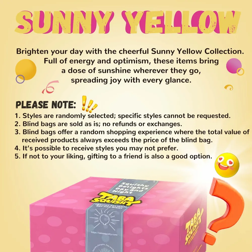 Yellow Series Blind Bag Taba Squishy — photo 2