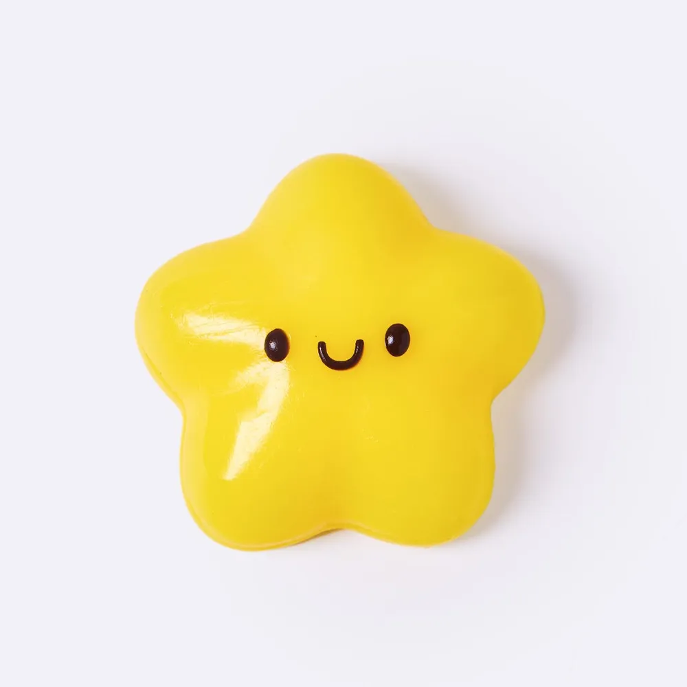 Yellow Star Taba Squishy - Playdough Like