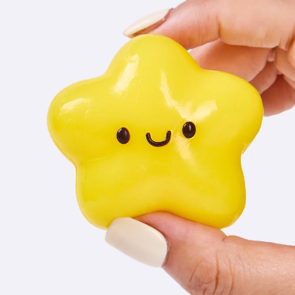 Yellow Star Taba Squishy - Playdough Like — photo 4