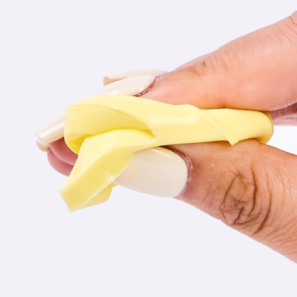Yellow Triangle Ruler Taba Squishy — photo 2