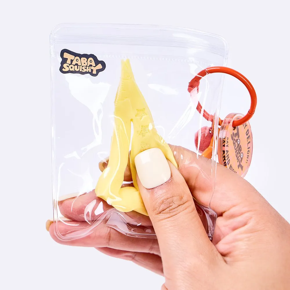 Yellow Triangle Ruler Taba Squishy — photo 5