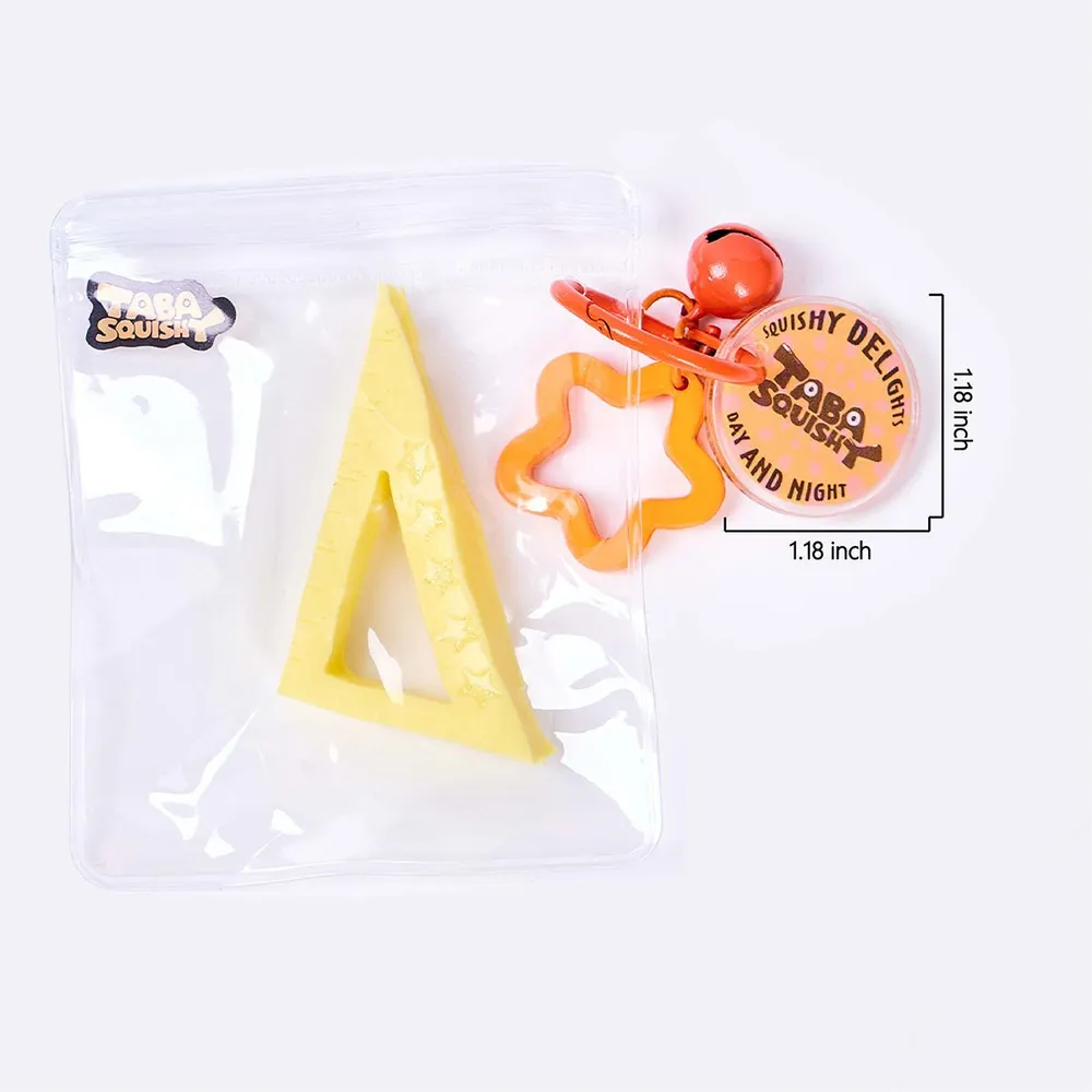 Yellow Triangle Ruler Taba Squishy — photo 6